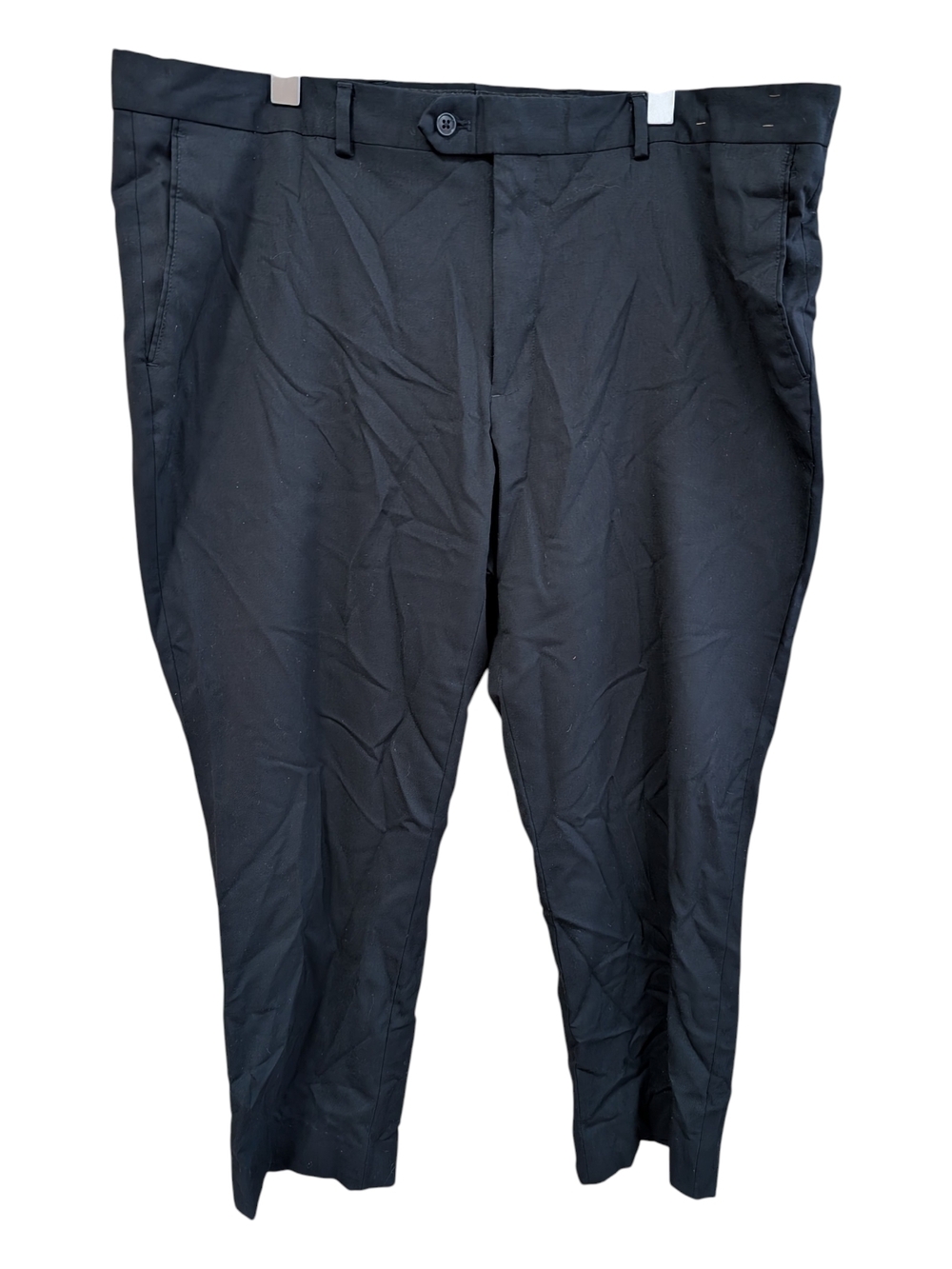 Pronto Uomo Black Dress Pant Capris - Tailored Straight Leg
